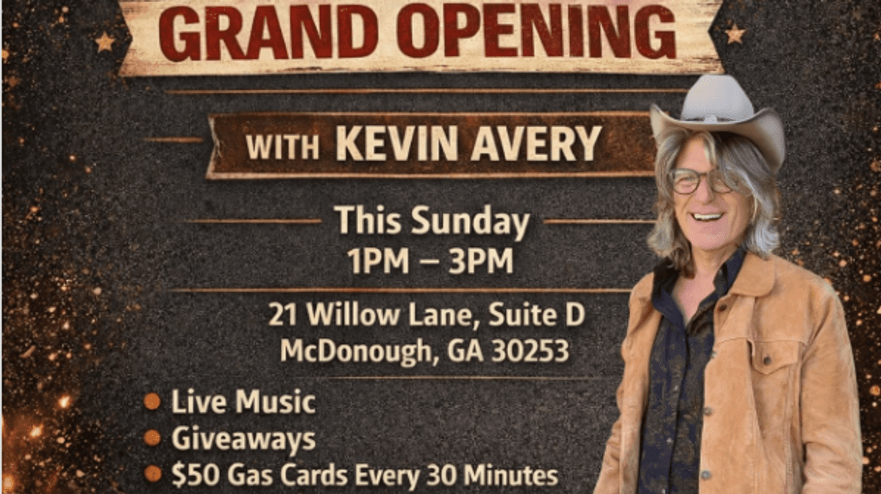 Boot Barn Grand Opening with Kevin Avery, Star 94. Live music & giveaways. Sunday 1-3 PM.