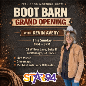 Boot Barn McDonough GRAND OPENING with Kevin Avery!
