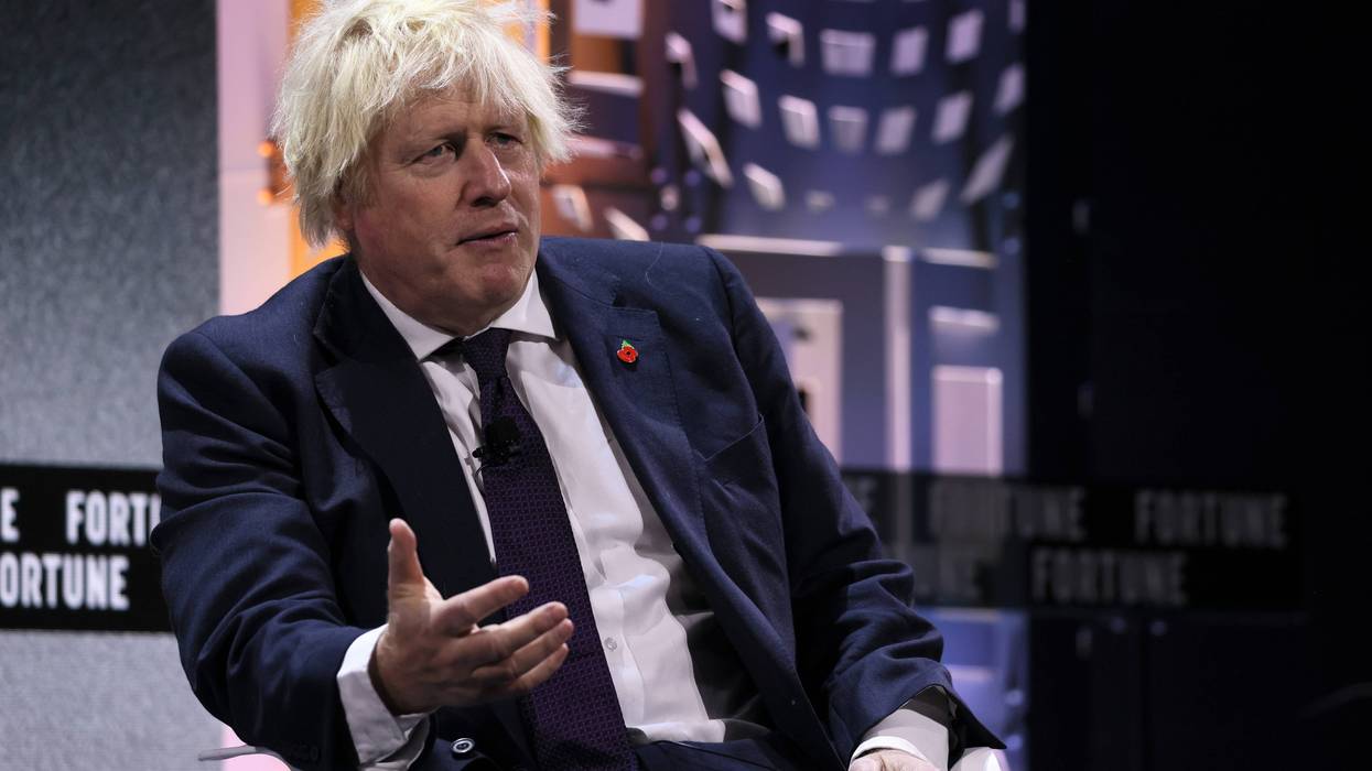 Boris Johnson, Prime Minister of the United Kingdom (2019-2022), U.K. Foreign Secretary (2016-2018) and Mayor of London (2008-2016) at Fortune’s Global Forum in New York City on November 11, 2024 in New York City.