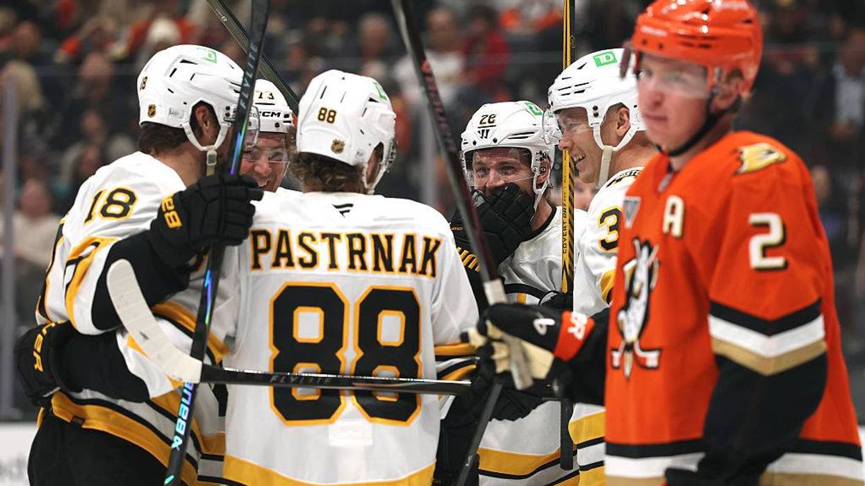 Boston Bruins v Anaheim Ducks
