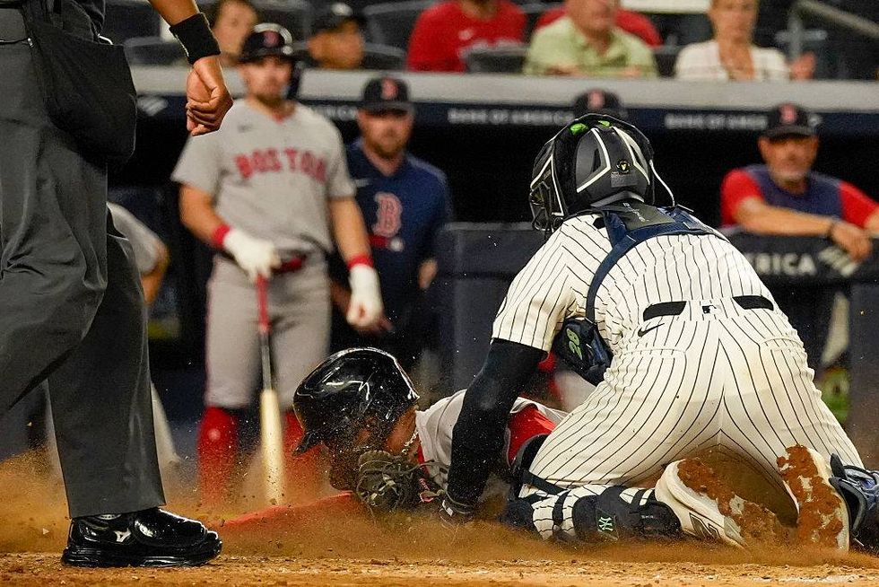 This was a Yankee Stadium wake-up call for the Red Sox