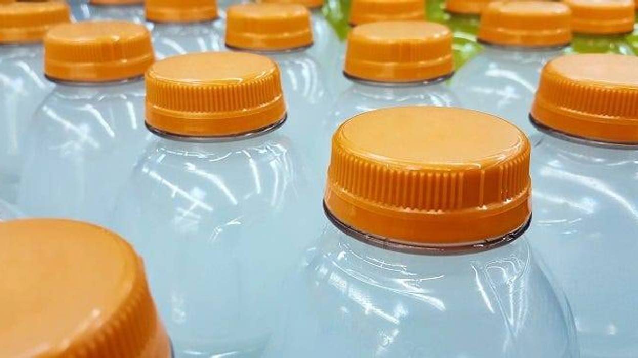 bottles of Gatorade