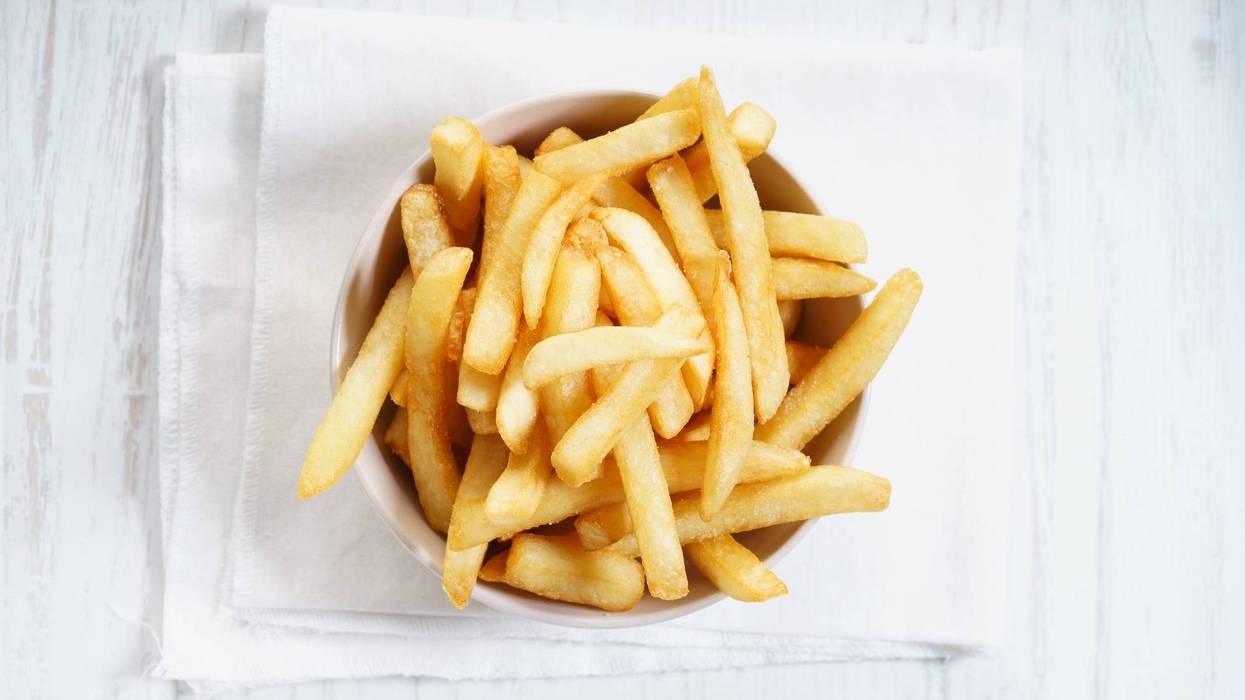Bowl of french fries