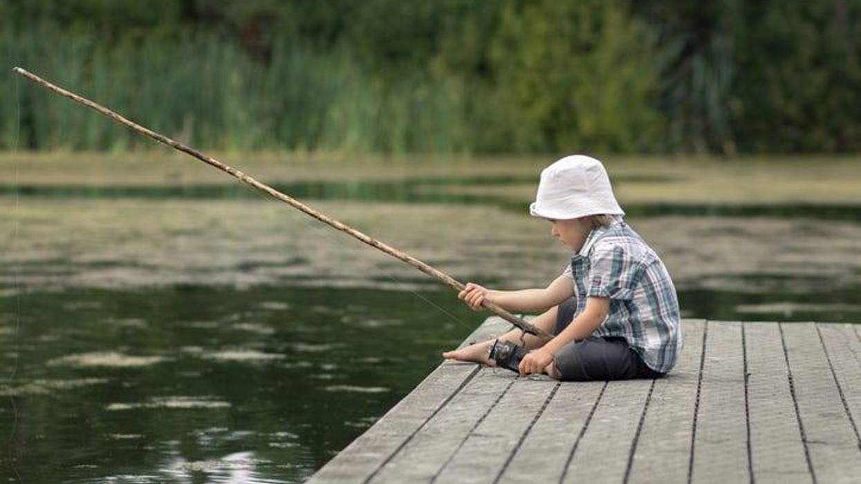 Boy Fishing