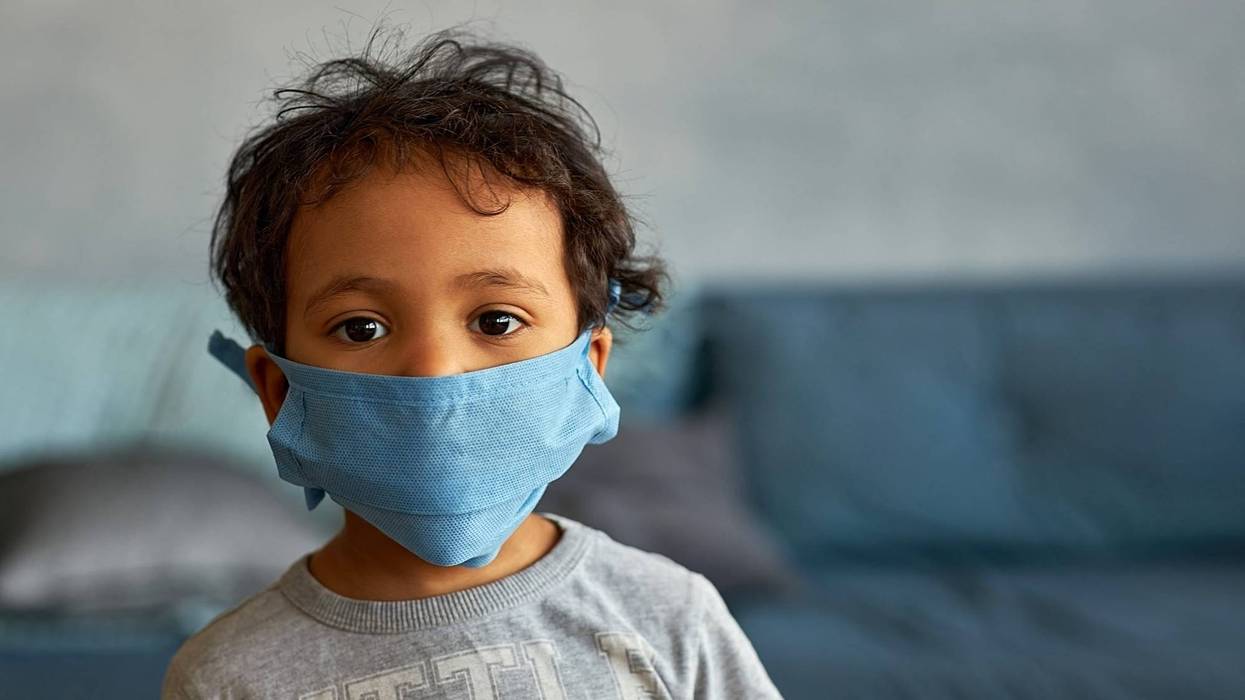 boy in mask