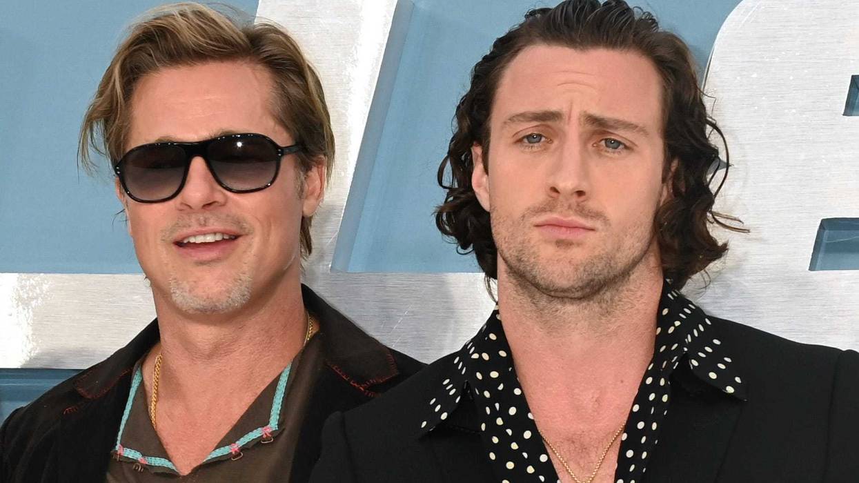 Brad Pitt attends the Los Angeles premiere of Columbia Pictures' "Bullet Train" at Regency Village Theatre on August 01, 2022 in Los Angeles, California.