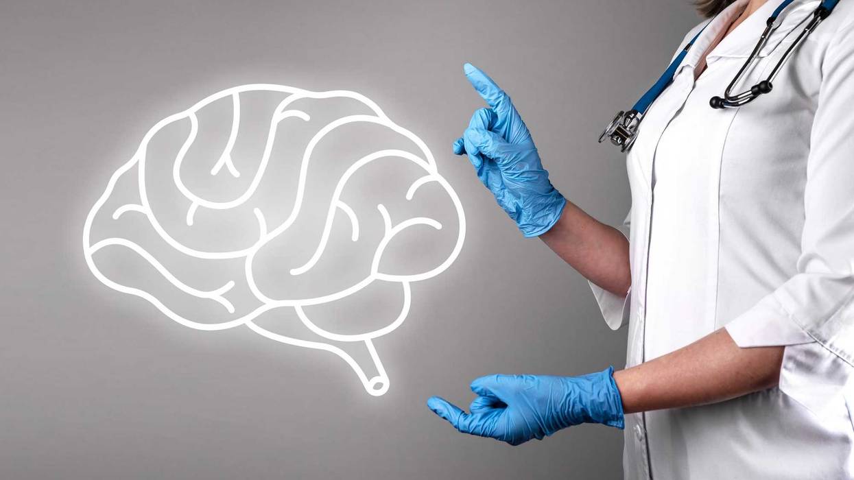 Brain health concept. Human mind organ research, study. Neurology and neurologist. Neuro science. High quality photo