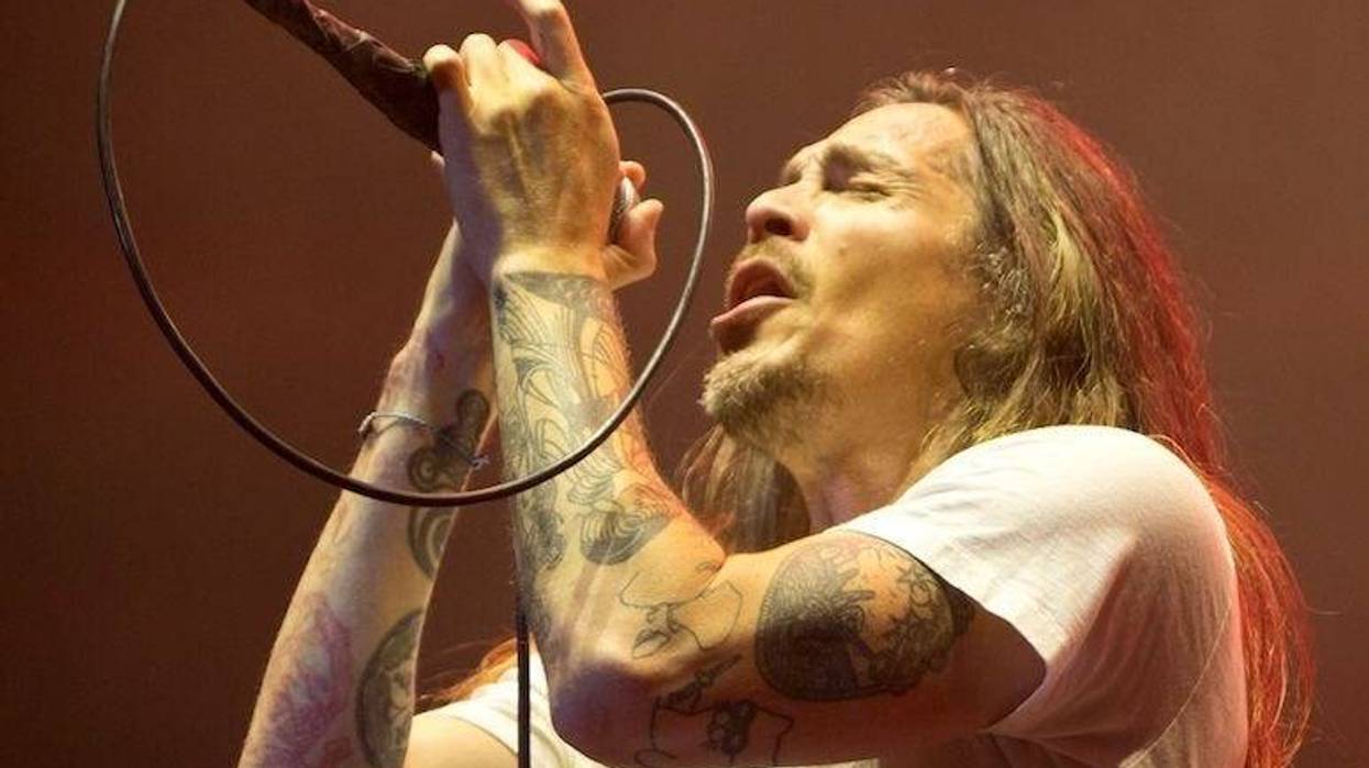 Brandon Boyd, Incubus, Singing, Concert, Long Hair, Innings Festival, 2019