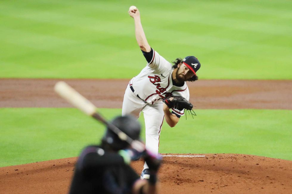 Braves hurler Ian Anderson