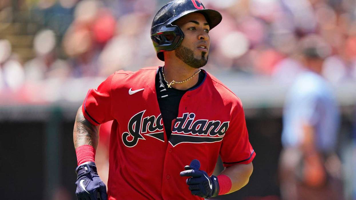 Braves Indians Trade Baseball