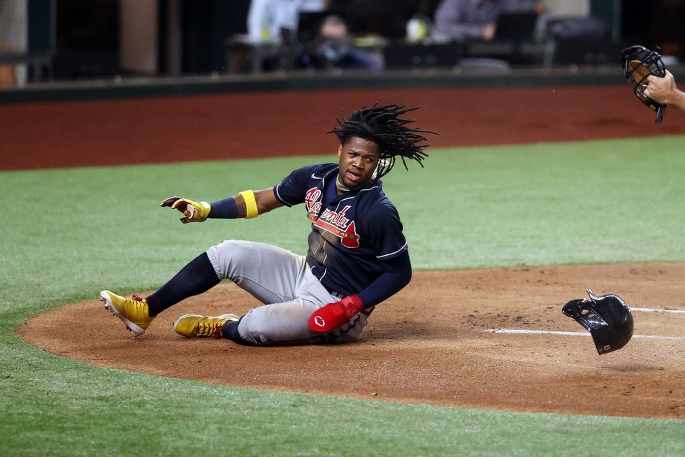 Braves outfielder Ronald Acuna