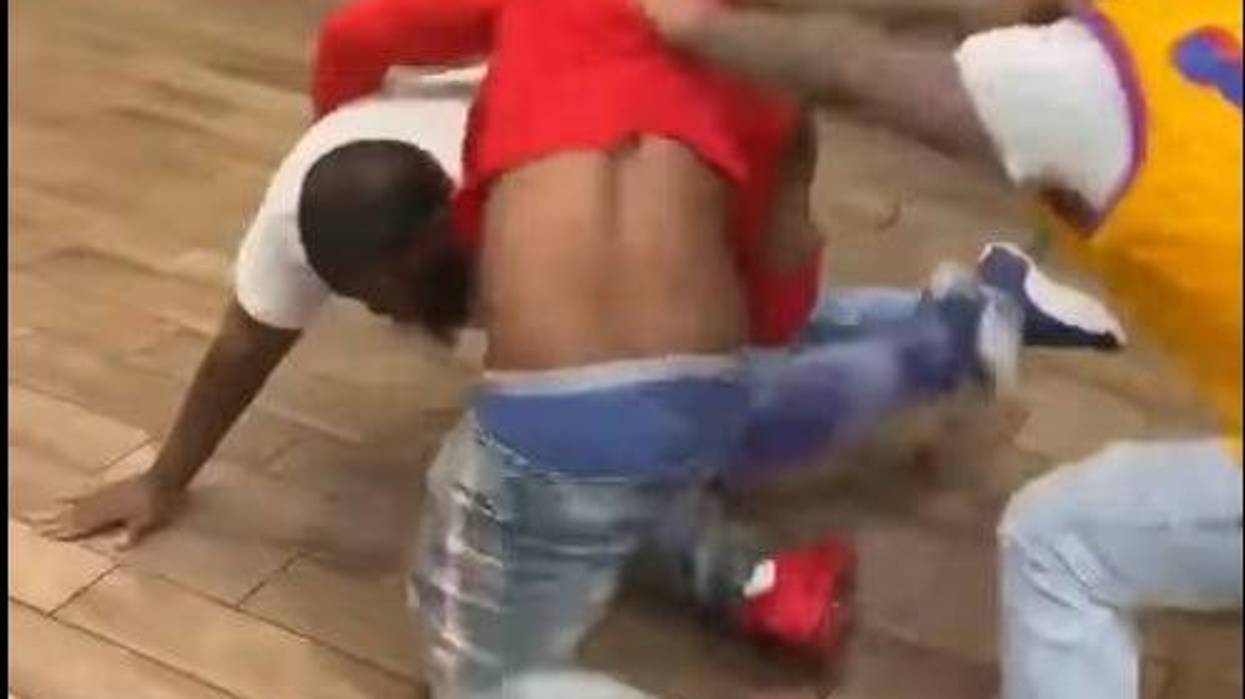 Brawl breaks out at fast food restaurant