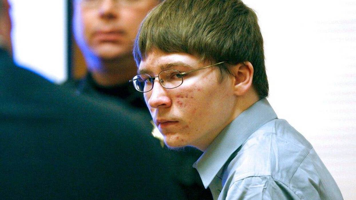 Brendan Dassey appears in court at the Manitowoc County Courthouse in Manitowoc, Wis.