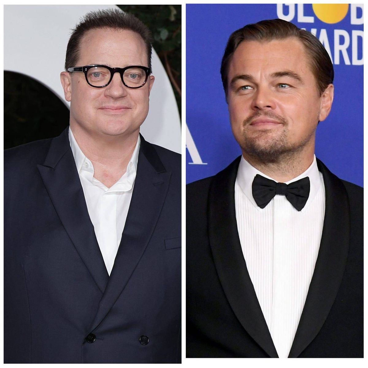 Brendan Fraser and Leonardo DiCaprio