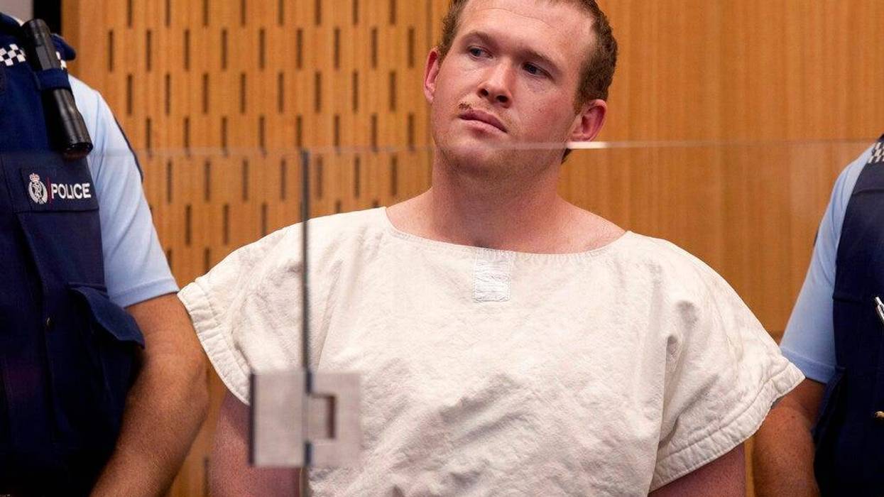 Brenton Tarrant, the man charged in the Christchurch mosque shootings, appears in the Christchurch District Court, in Christchurch, New Zealand. The man accused of killing 51 people at two Christchurch mosques on Friday, June 14, 2019, pleaded not guilty