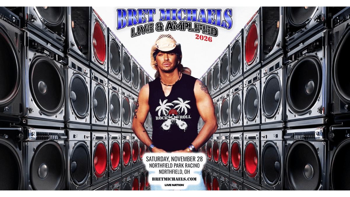 Bret Michaels at Northfield Park Racino