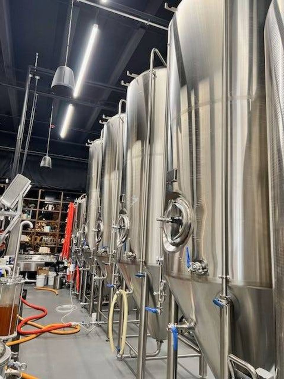 brewing tanks
