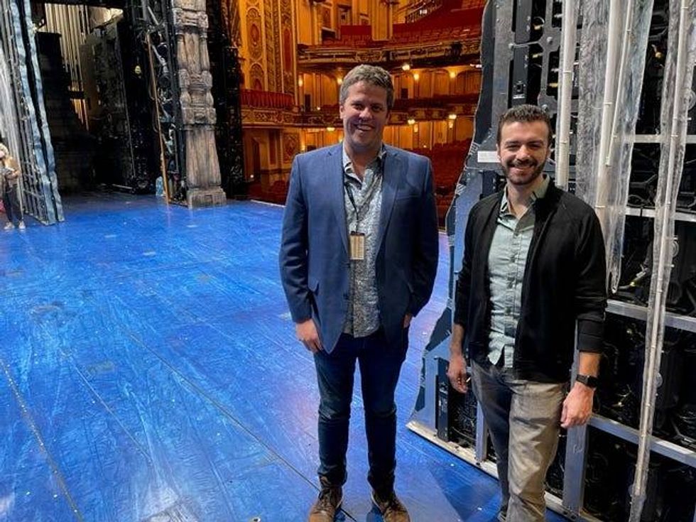 Brian DeCaluwe and Brae Singleton