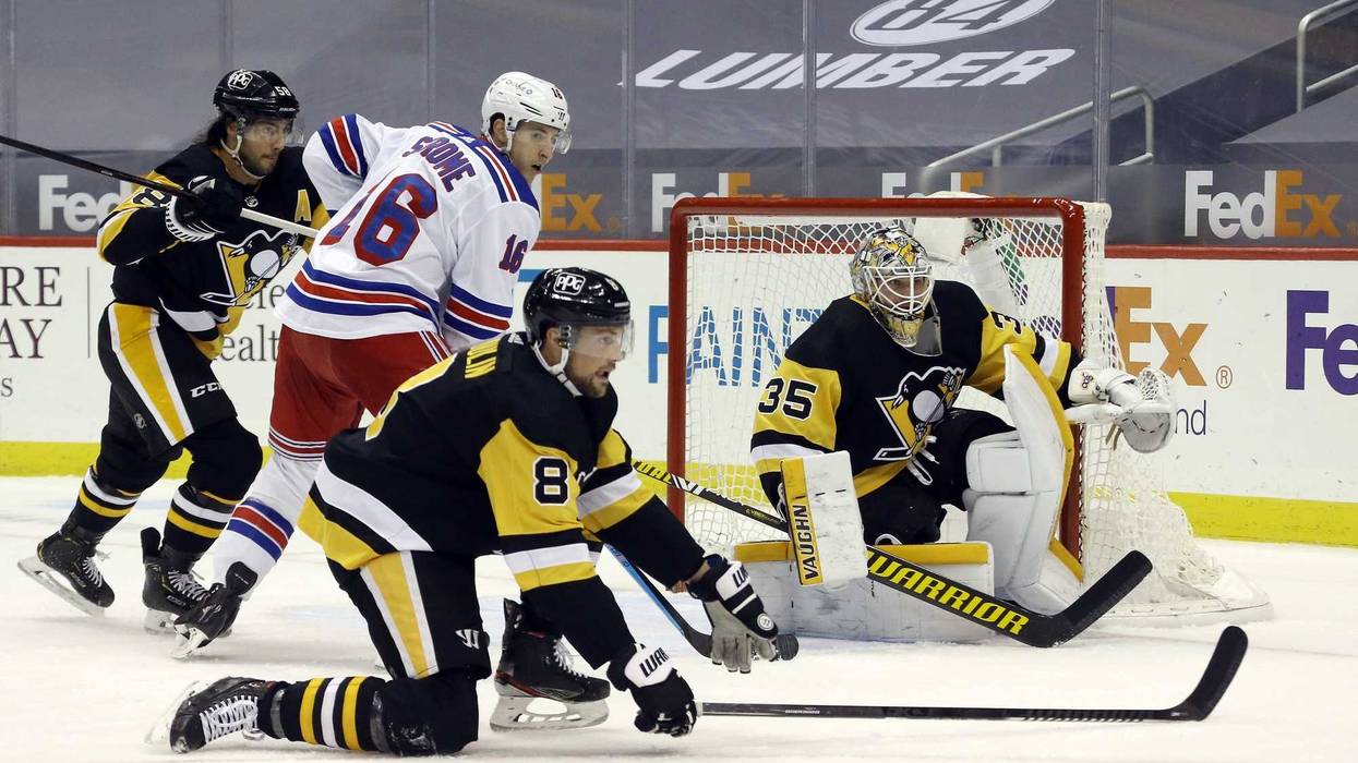 Brian Dumoulin and Kris Letang