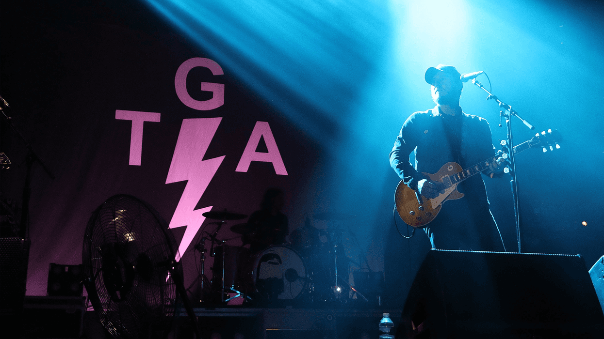 Brian Fallon of The Gaslight Anthem