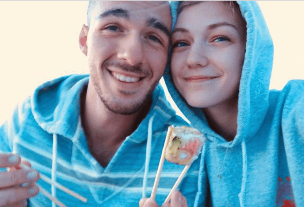 Brian Laundrie and Gabby Petito