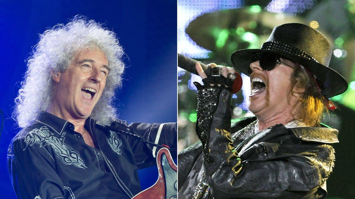 Brian May (Queen), Axl Rose (Guns N' Roses)