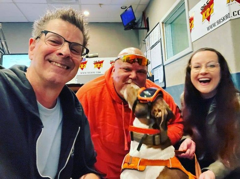 Brian & Wally with Rocky & Lissa