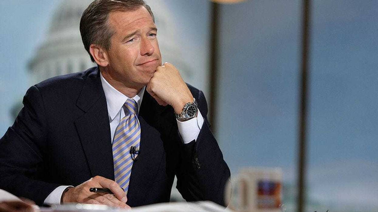 Brian Williams in studio