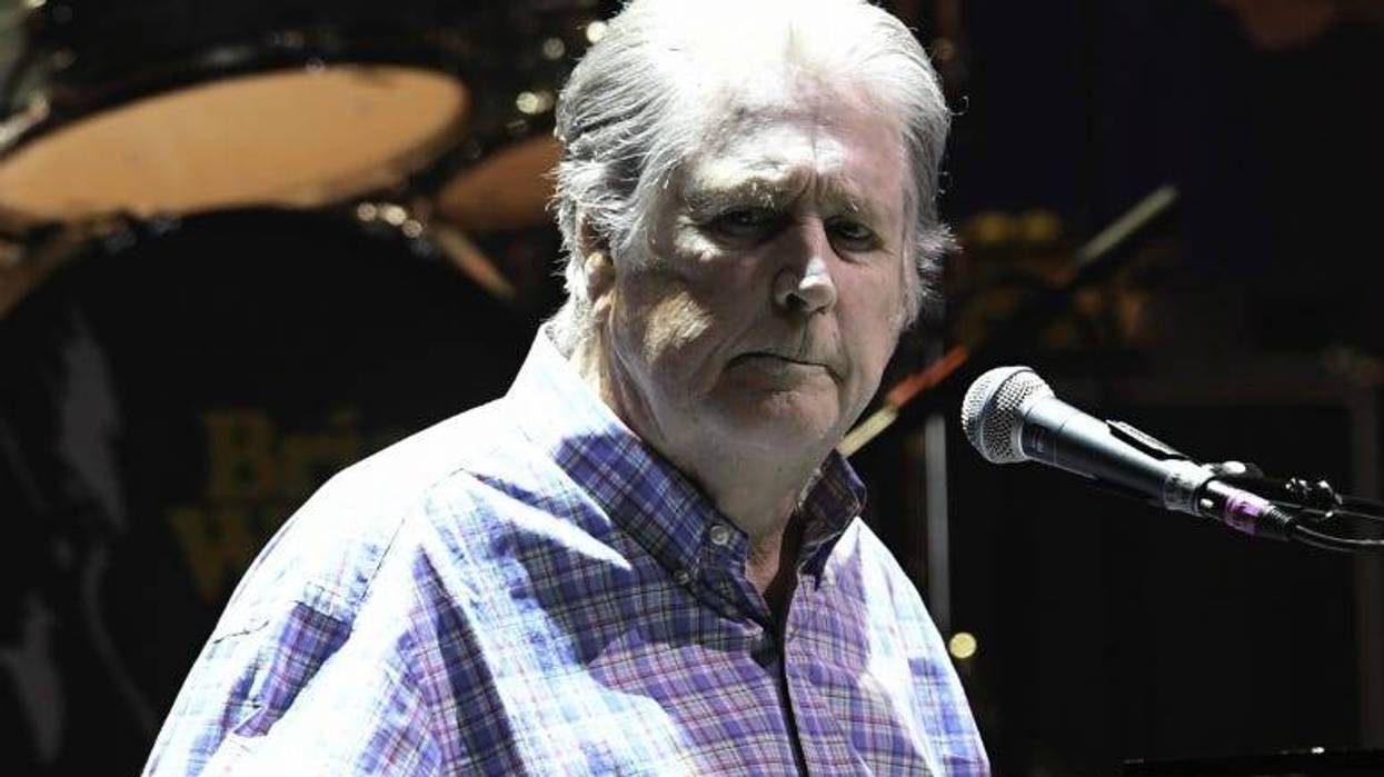 Brian Wilson performs at the Hard Rock Live