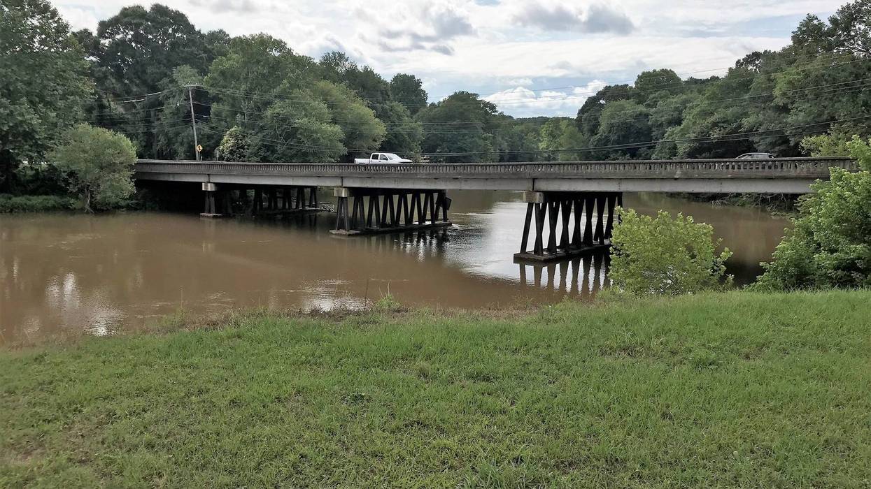 Bridge over Saluda River near Piedmont SC - file photo