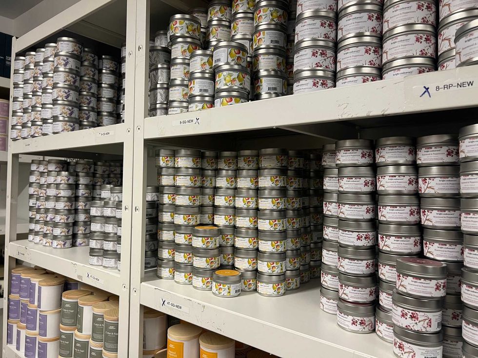 Bright Endeavors is a candle and home fragrance company that employs young moms. The company ships products to customers throughout the country.