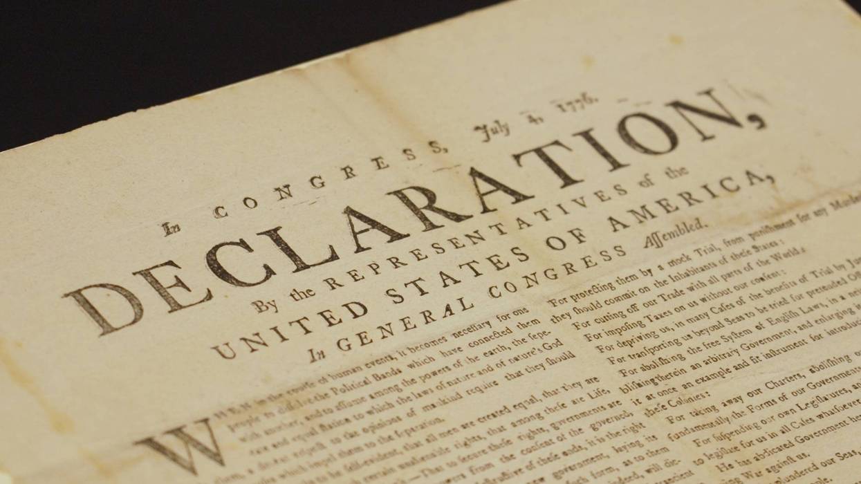 Britain Declaration of Independence 58