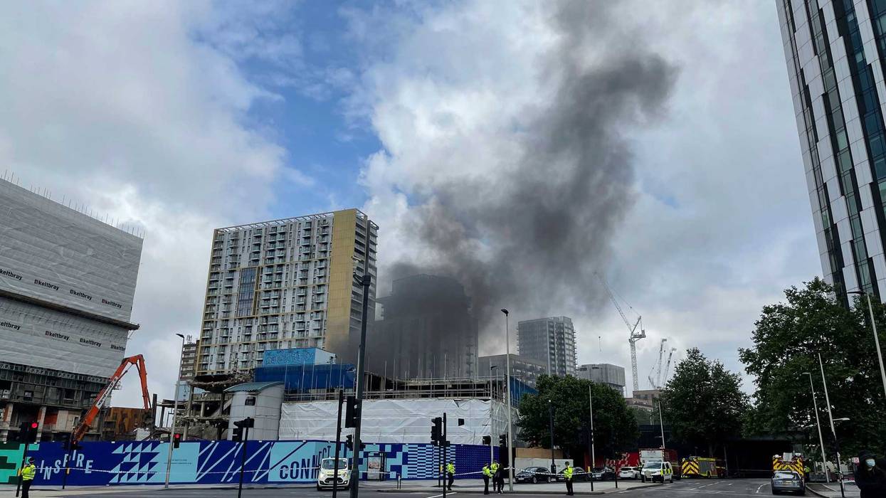 Britain London Fire