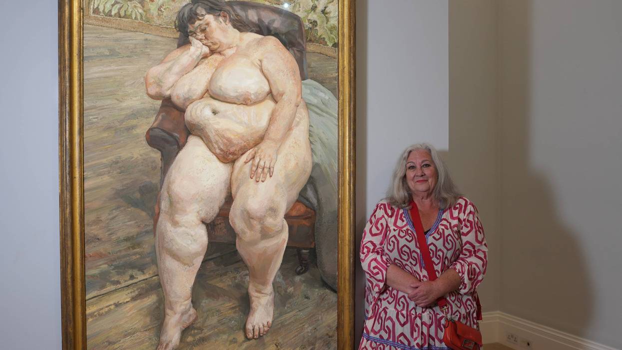 Britain Lucian Freud Model