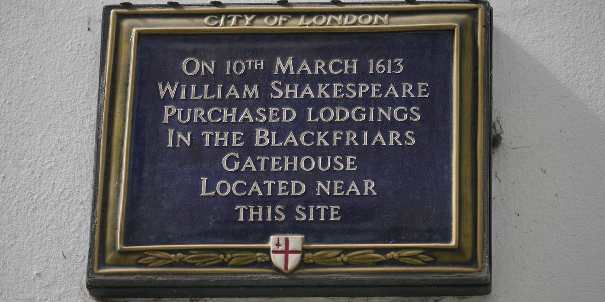 Новое открытие раскрывает тайну местонахождения лондонского дома Шекспира | 104.1 FM КМОКС