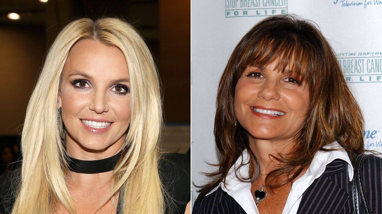 Britney and Lynne Spears