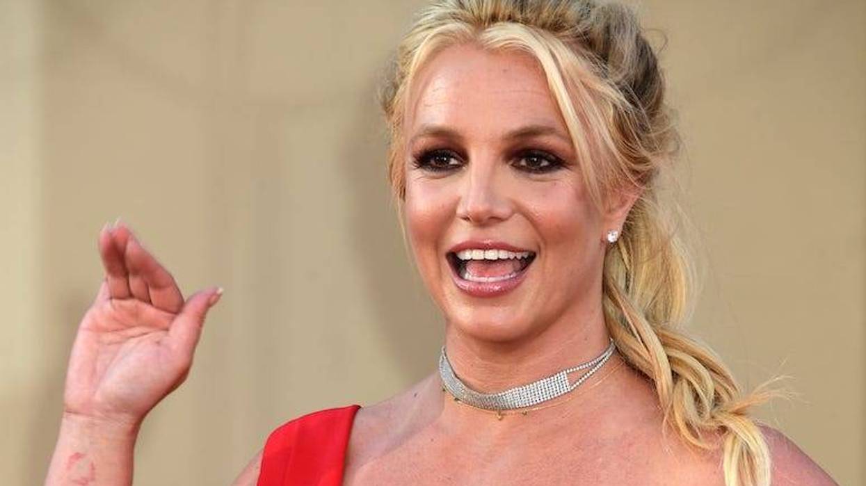 Britney Spears at "Once Upon A Time In Hollywood" premiere