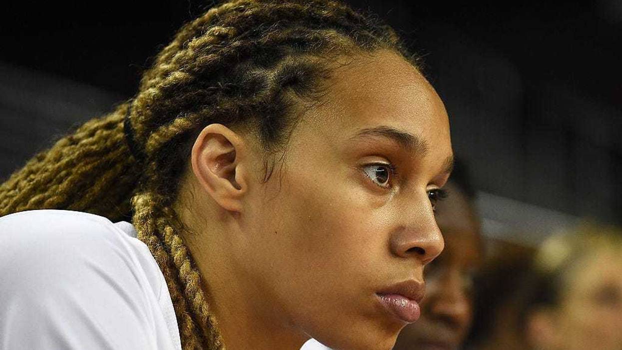 Brittney Griner #15 of USA Basketball Women's National team waits to be introduced for the game at Galen Center on July 25, 2016 in Los Angeles, California.