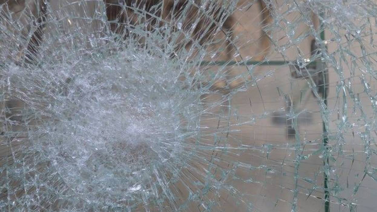 Broken glass