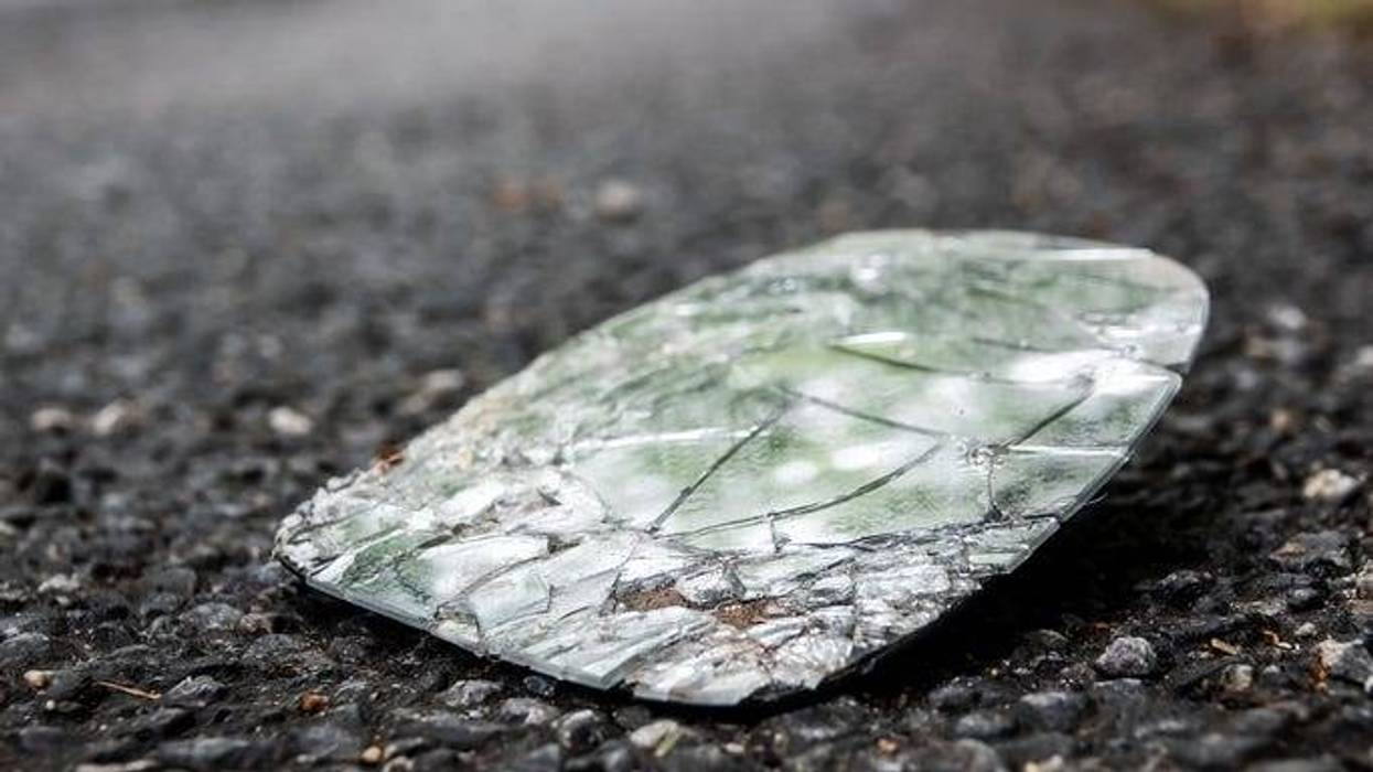 Broken mirror
