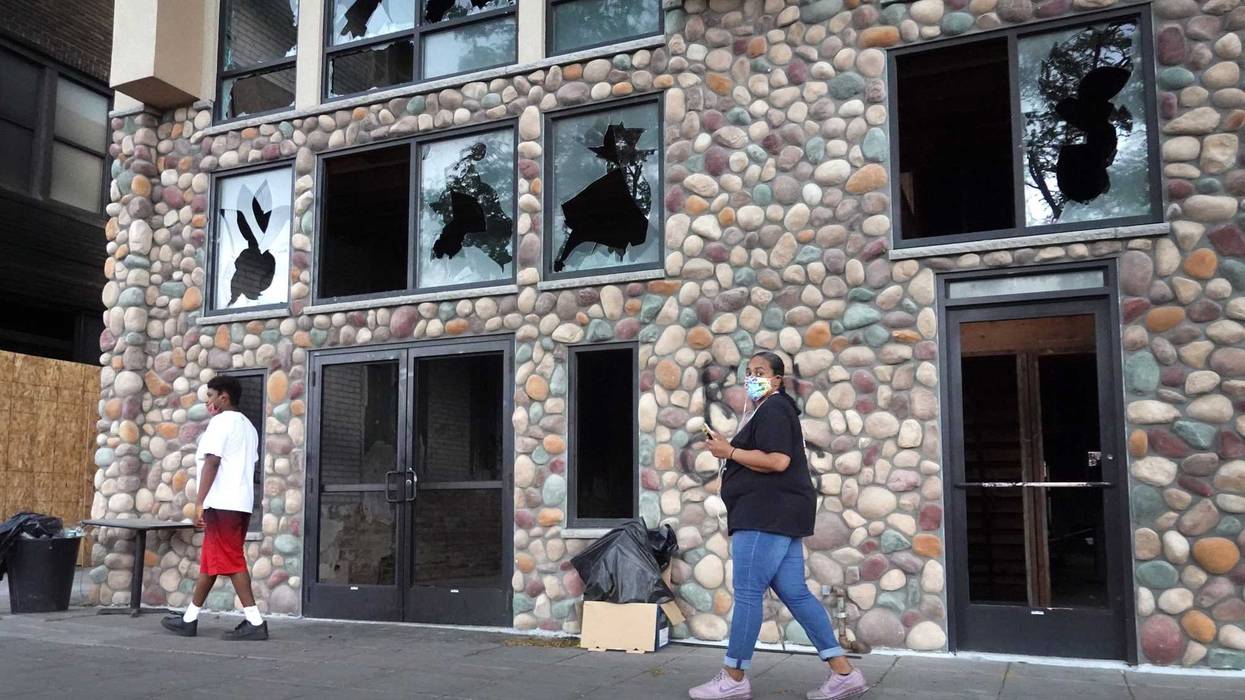 Broken Store Front