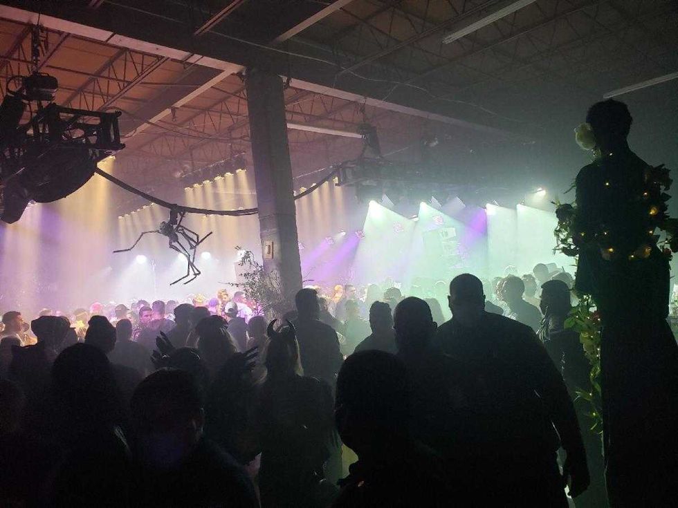Bronx warehouse party