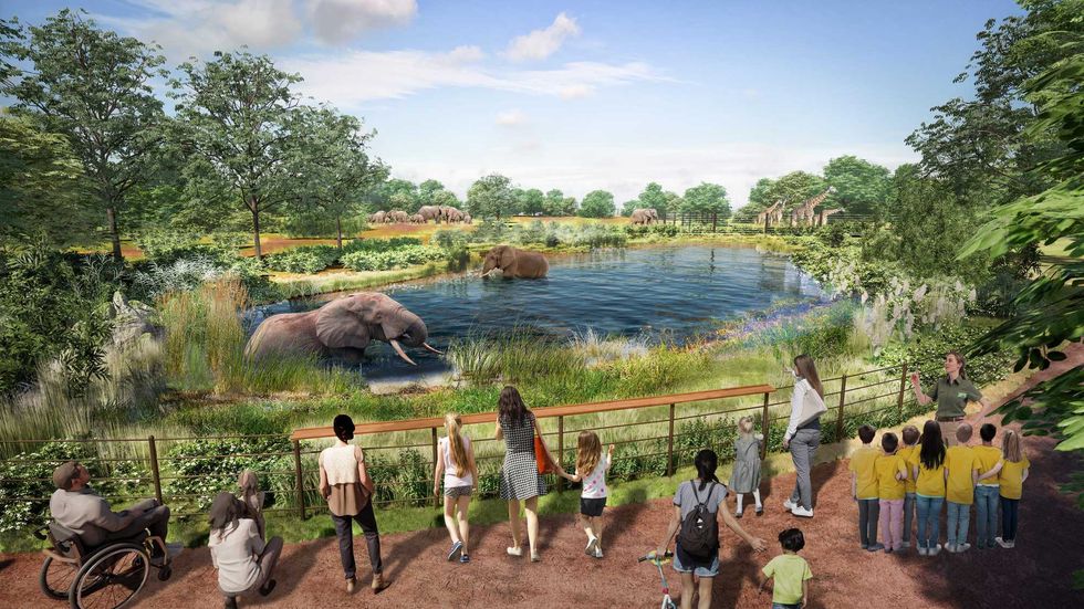 Brookfield Zoo Chicago rendering