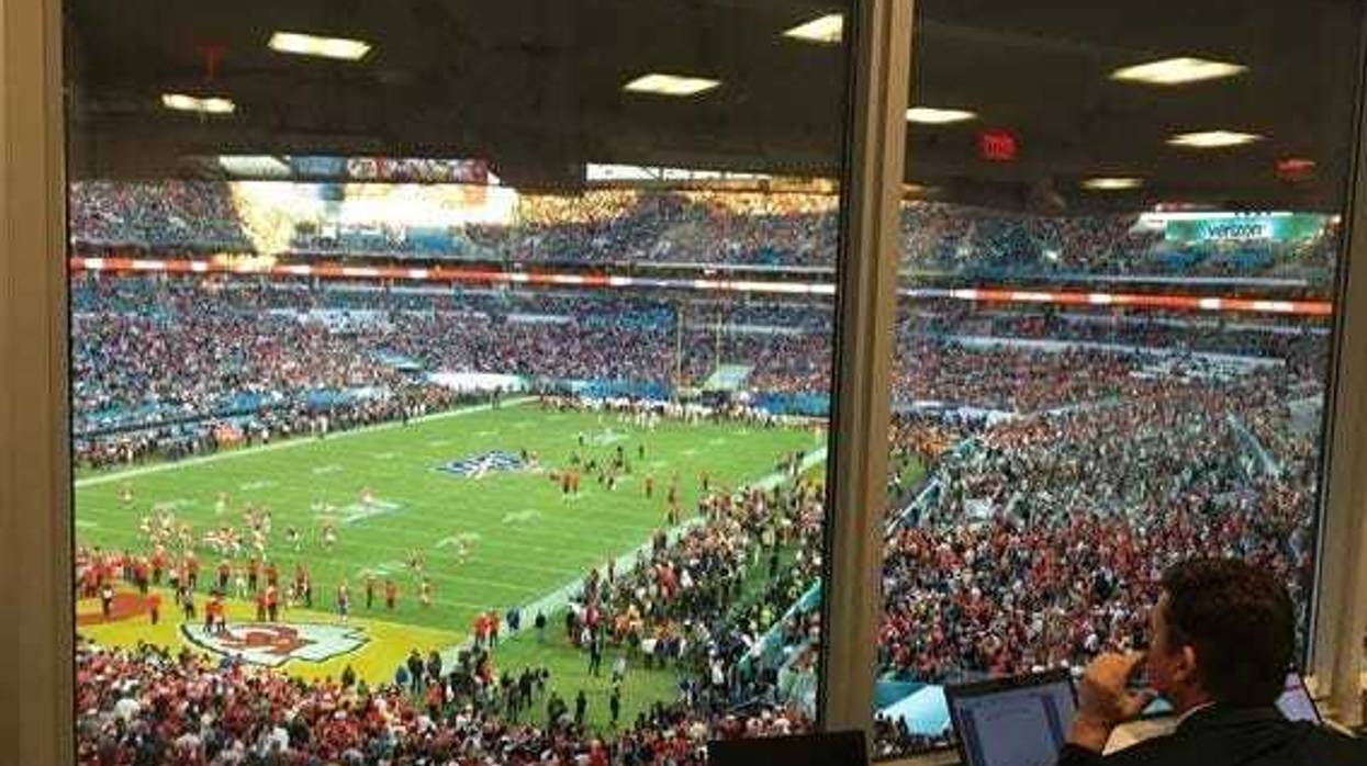 Browns left tackle Desmond Harrison warms up for a practice on Sept. 7, 2018