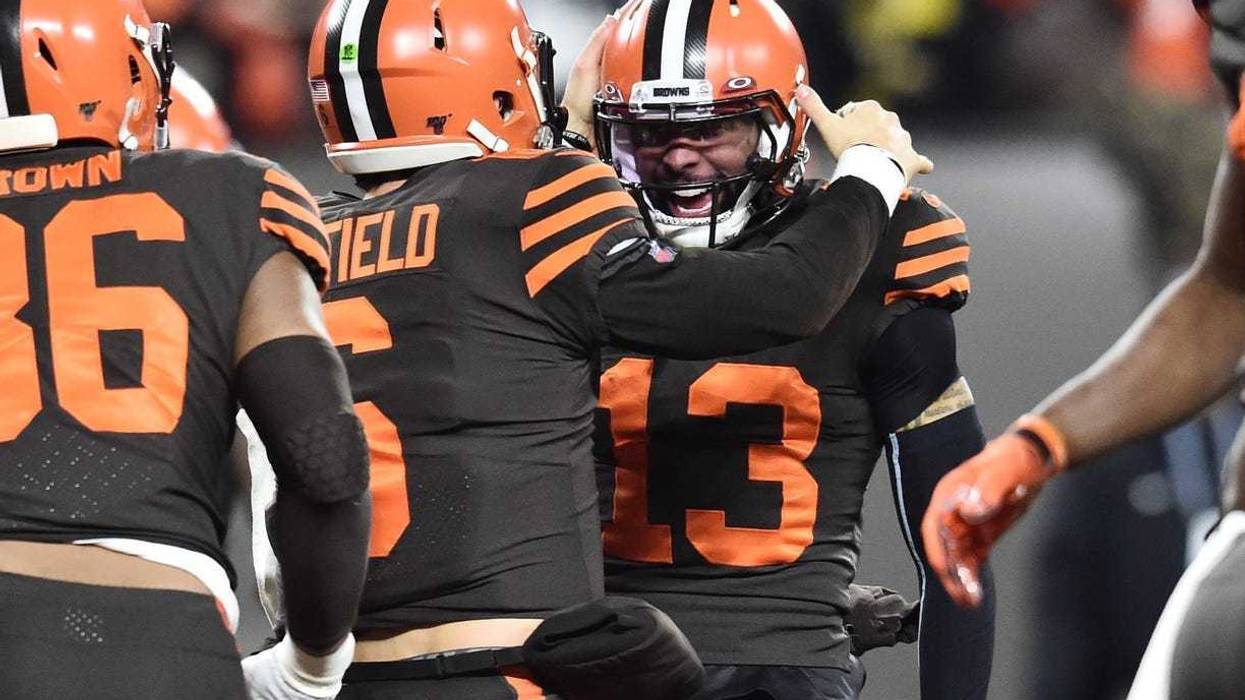 Browns QB Baker Mayfield, WR Odell Beckham Jr.