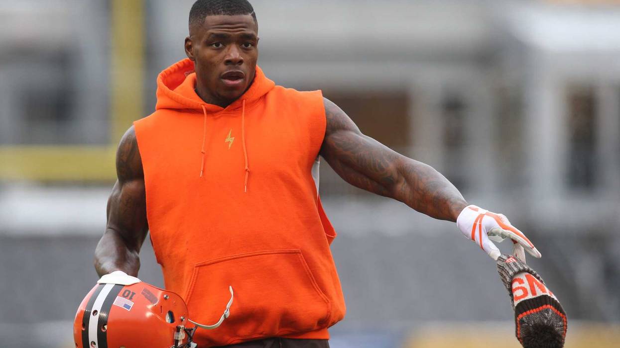 Browns receiver Josh Gordon