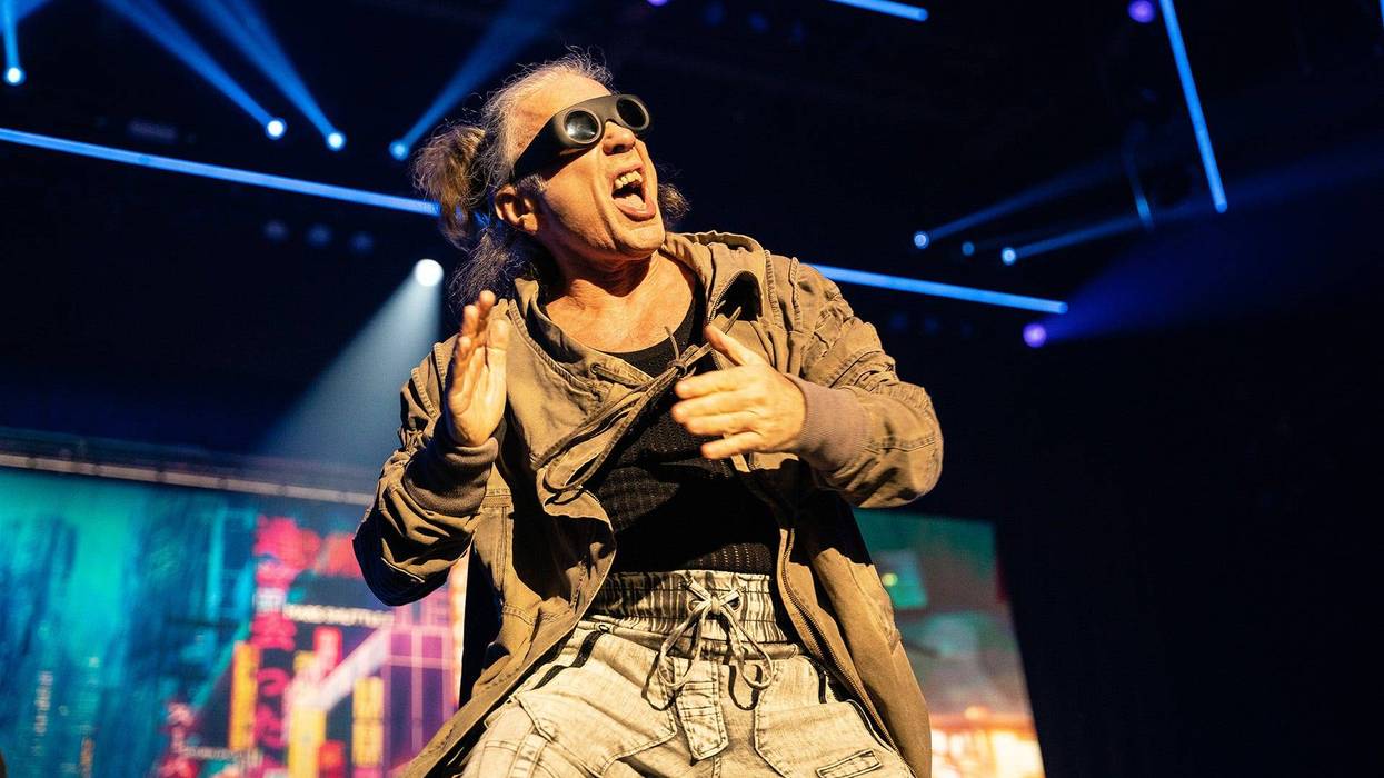 Bruce Dickinson of Iron Maiden