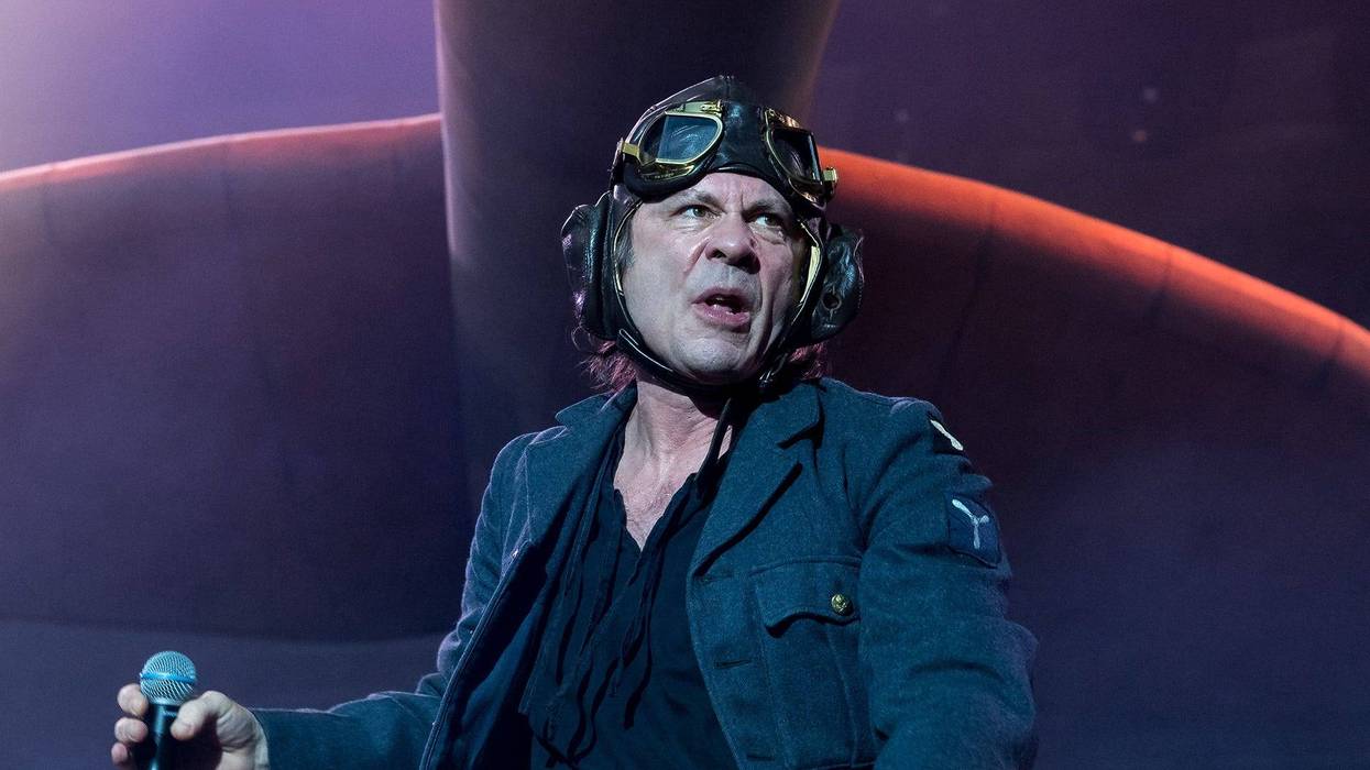 Bruce Dickinson of Iron Maiden