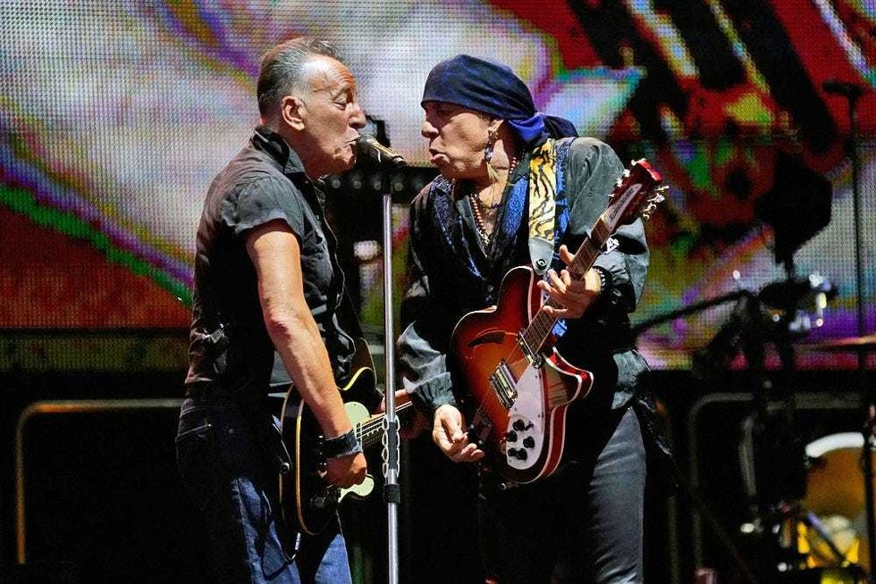 Bruce & Little Stevie