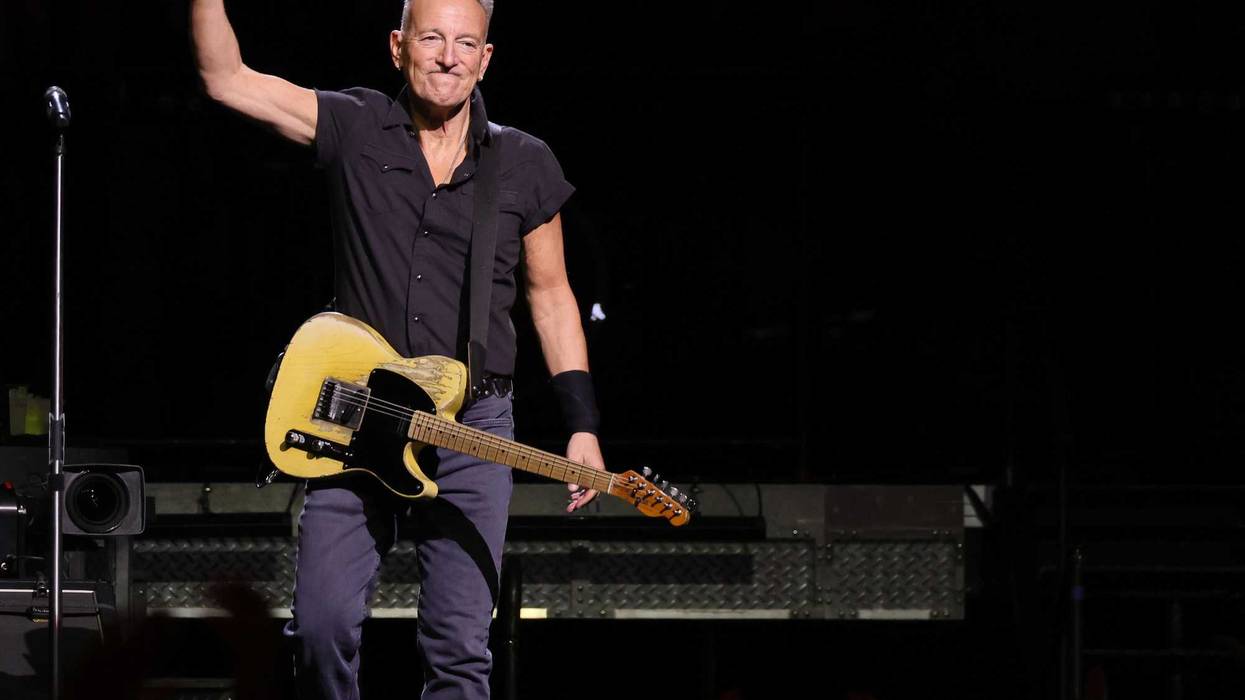 Bruce Springsteen performs at Madison Square Garden on April 01, 2023 in New York City.